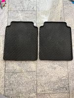2x Auto Gummimatten / Allwettermatten – schwarz