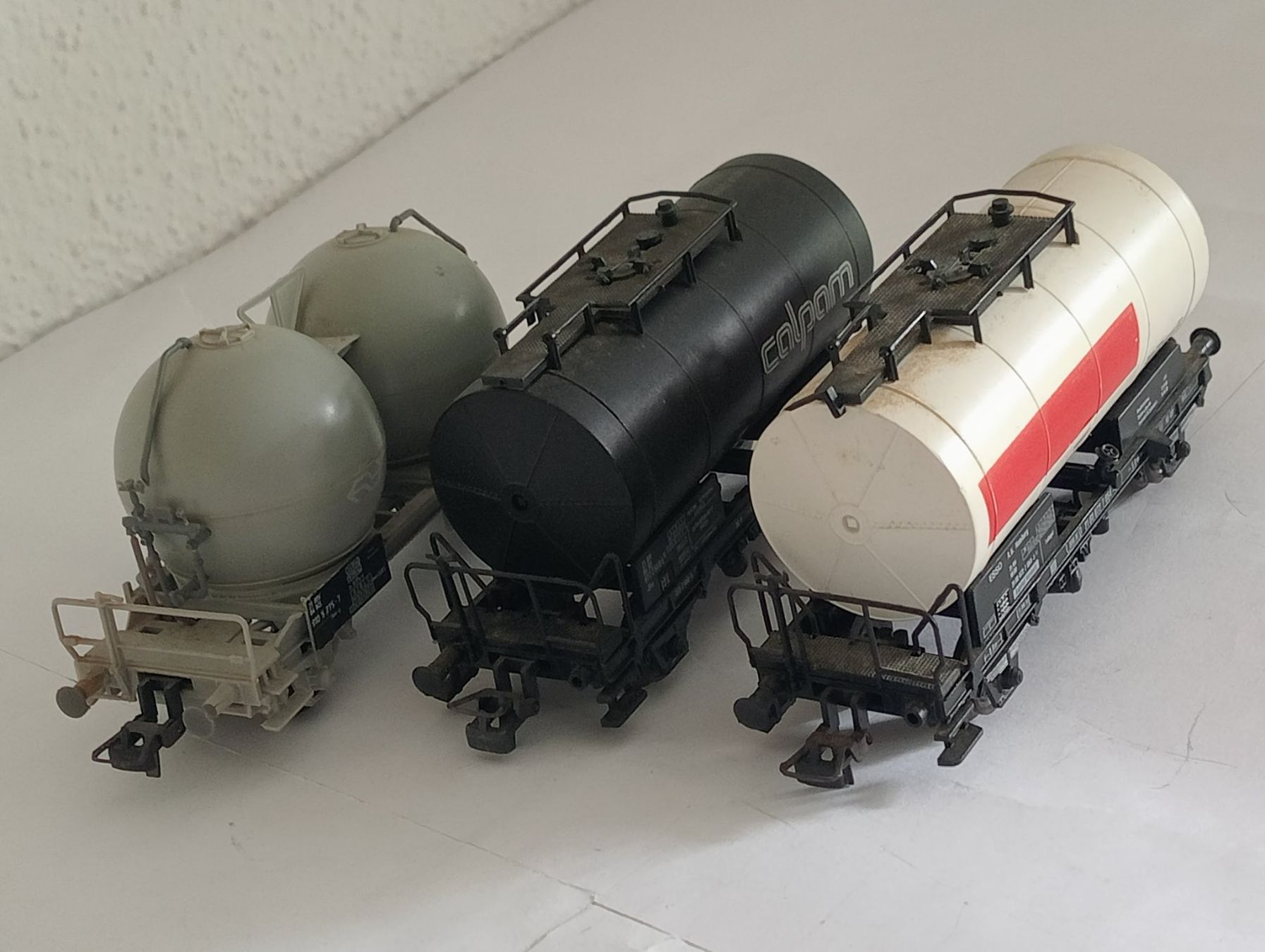 Roco Modellini di ferrovie: 3 Kessenwagen – Usato da Büttikon AG venduto da bae_98h5 2