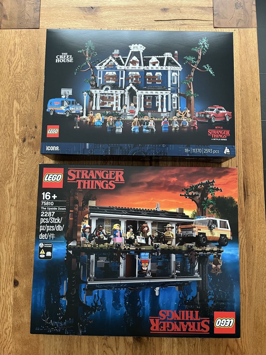 Lego Giocattoli: Lego 75810 & 11370 Stranger Things Upside Down & Creel House – Nuovo e nell'imballaggio originale da oftringen venduto da ecuario