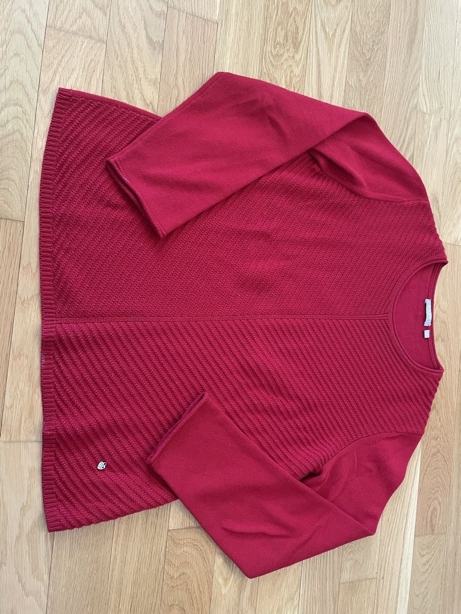 Rabe Pullover & Sweatshirts: Strickpullover Gr. 40, rot – Gebraucht aus Opfikon von janineschlosser