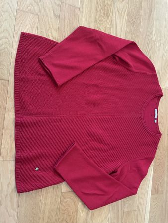 Strickpullover Gr. 40, rot