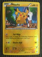 Pokemon Pikachu Reverse Holo XY Roaring Skies 2015 NM
