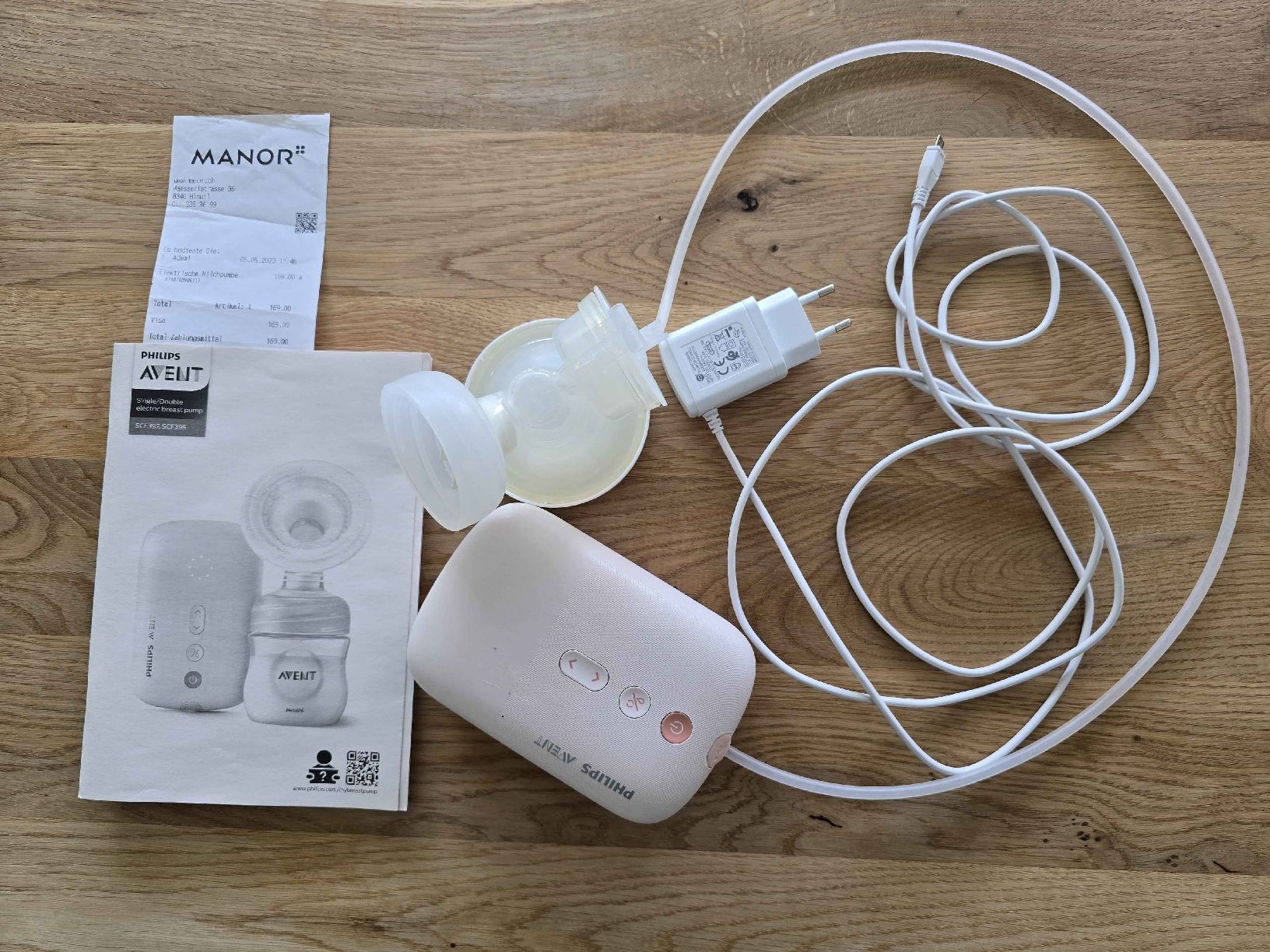 Philips Stillzubehör: Philips Avent Milchpumpe SCF397/395 – Gebraucht aus Wetzikon ZH von zdeno7