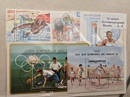 Briefmarken,Sommerolympiade, 10 Stk, Top Zustand!