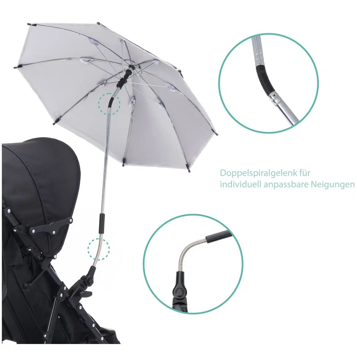 Fillikid Sonnenschirme: fillikid Sonnenschirm Standard aqua – Neu (gemäss Beschreibung) aus Kilchberg ZH von tausli 1