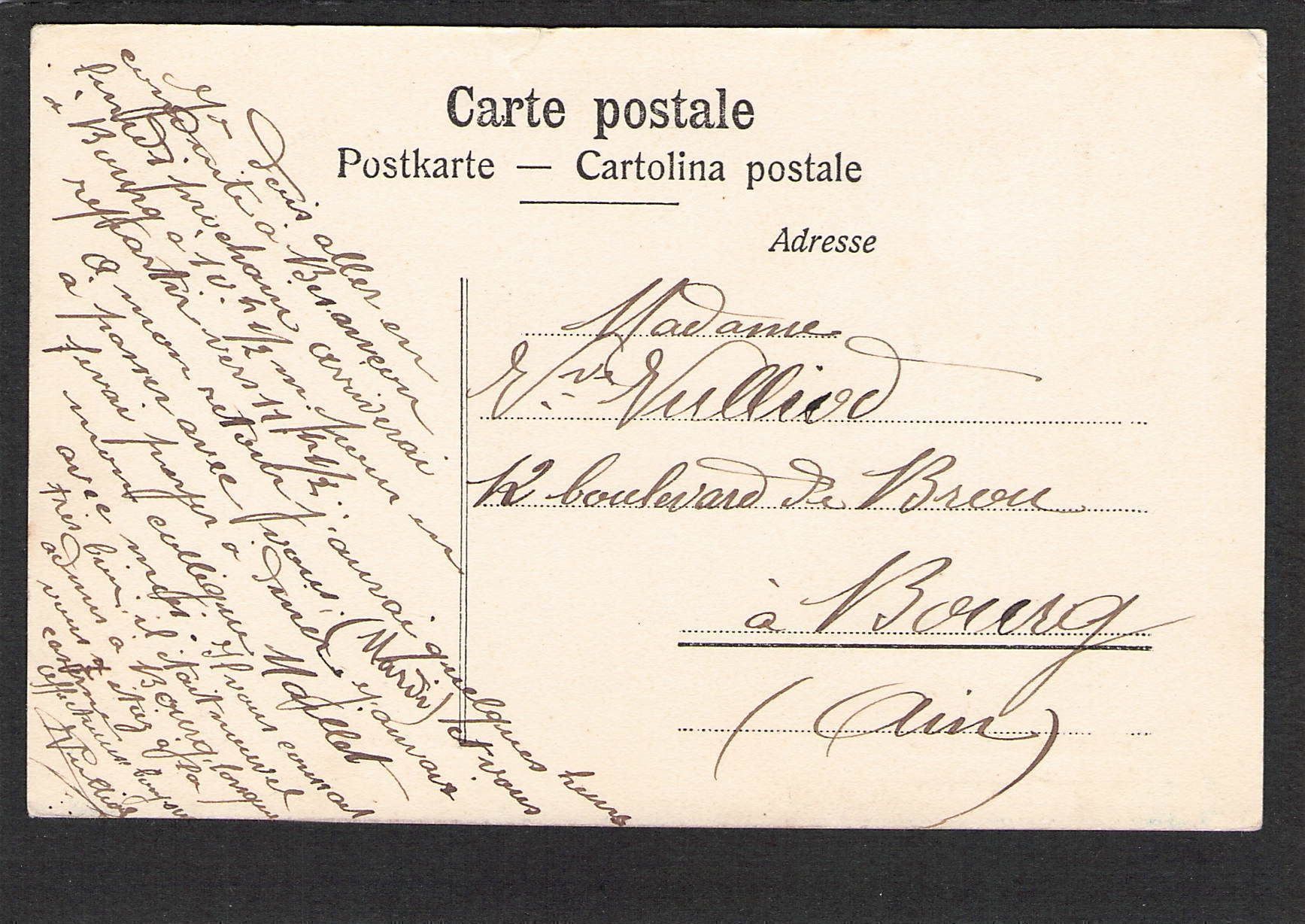 Cartoline postali: AK,Skisport , Der Sprung , 1911 – Usato da Reichenburg venduto da Pipo-67 1