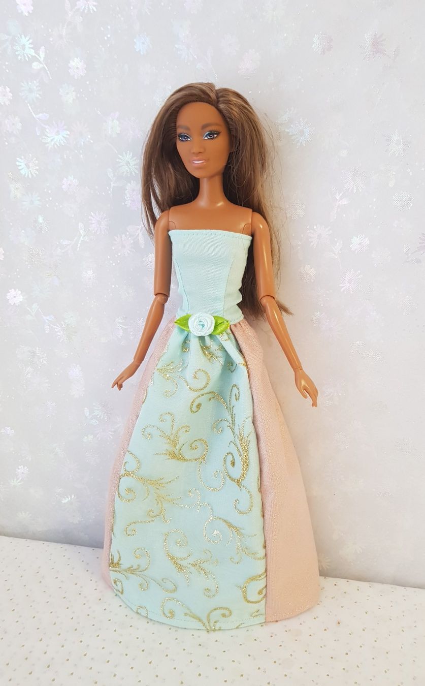 Puppen: Barbie Kleid selbstgemacht – Neu und originalverpackt aus Lachen SZ von Sakura4hime 2