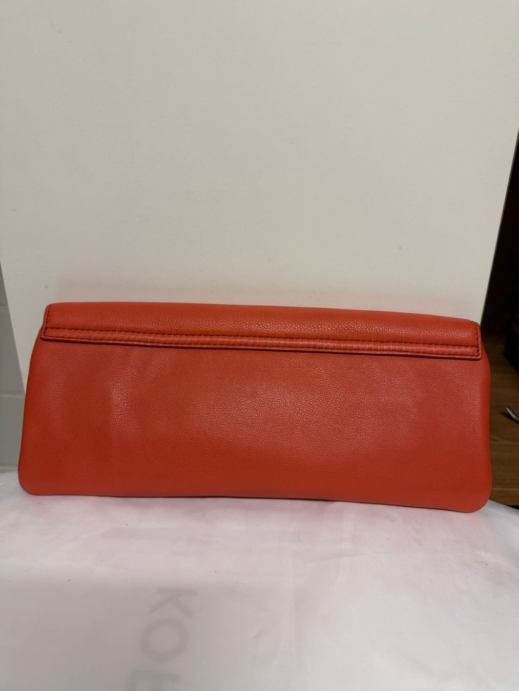 Taschen für Damen: Clutch Tasche Leder Orange Oroton – Gebraucht aus Herrliberg von jun_rl8h 4