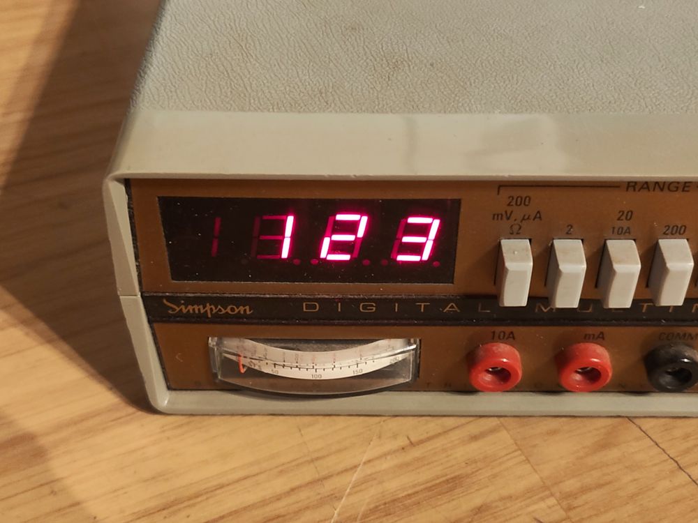 Simpson Digital Multimeter 460A Serie 3 Vintage USA (Gebraucht) in ...