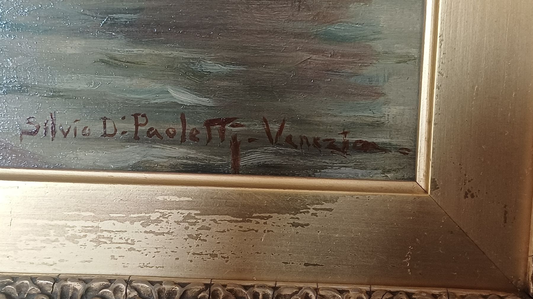 Gemälde: Oelbild Silvius D Paoletti – Gebraucht aus Flawil von Pinkmalibu 3