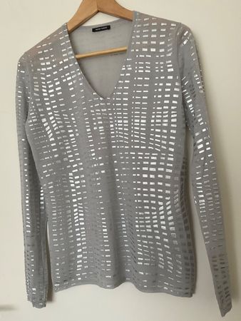 NOVE MARZO 100% feine Wolle Pullover Gr 36 NEU