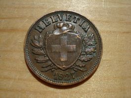 (N2) 2 Rappen 1927
