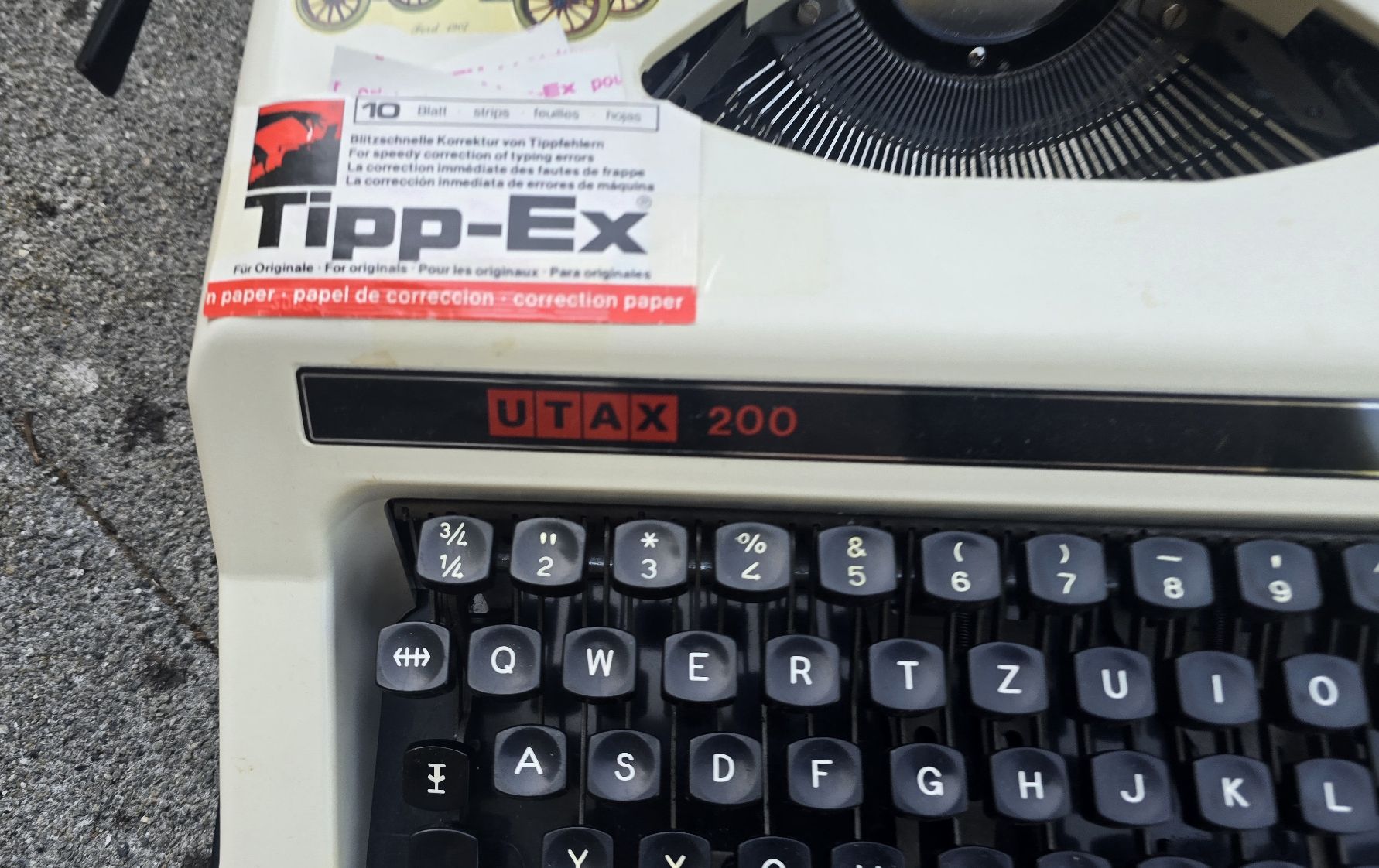 Macchine da scrivere: Schreibmaschine UTAX 200 – Usato da Neerach venduto da NathiR 1
