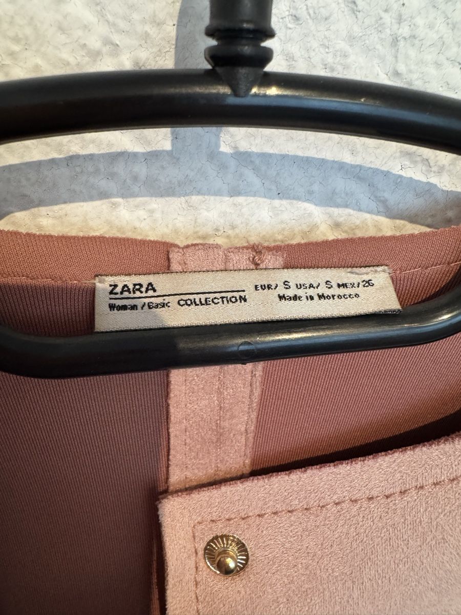Zara Mäntel: ZARA leichter Mantel Jacke rosa Gr. S – Gebraucht aus Fislisbach von KolibriSecondhand 1