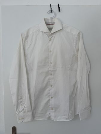 Eton Hemd weiss Super Slim Grösse 39 15 1/2 Oryginal