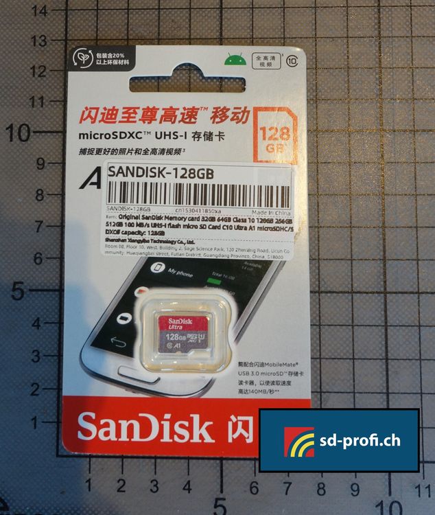 SanDisk MicroSD 128 GB | Kaufen auf Ricardo