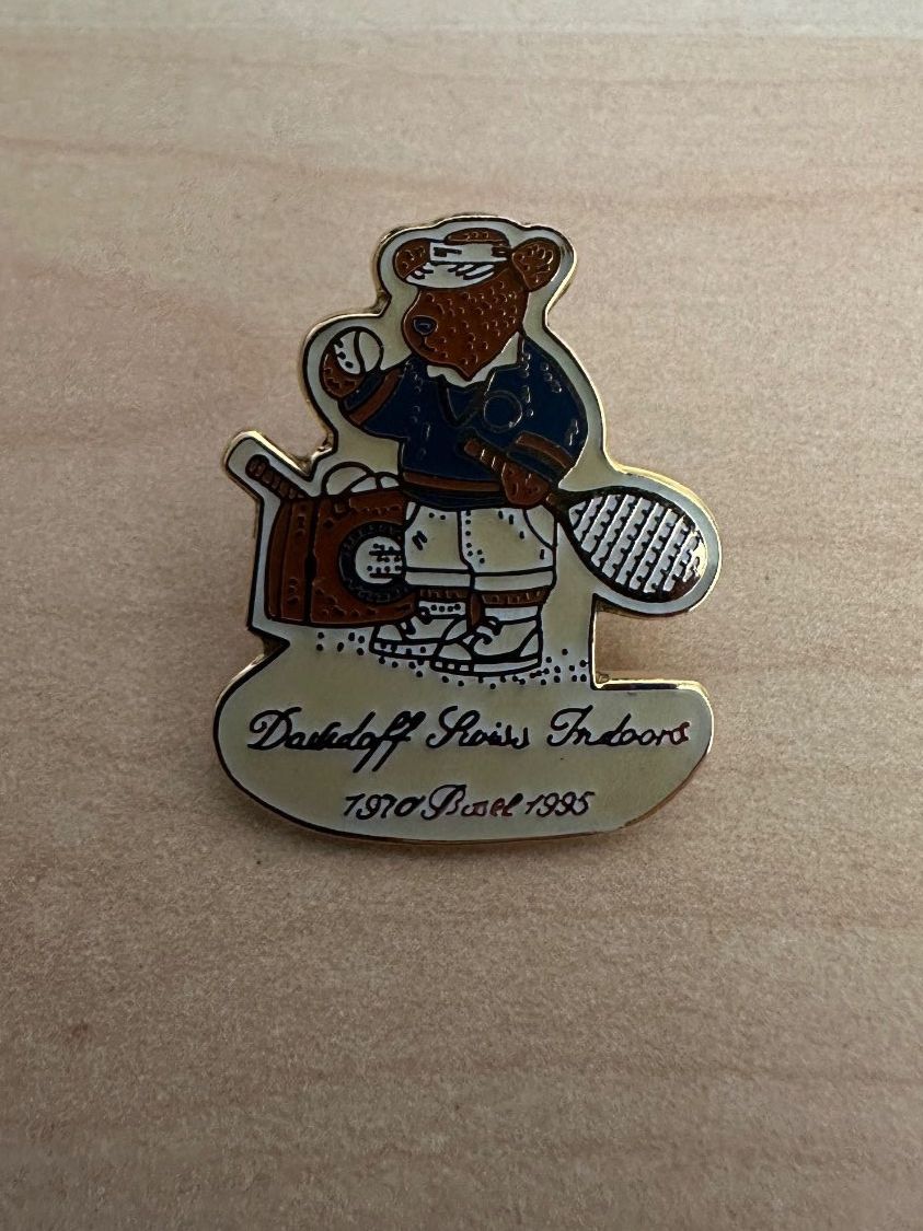 Plaquettes & Badges: Pin Davidoff Swiss Indoors 1995 – D'occasion à Arlesheim par Kunst-Krempel