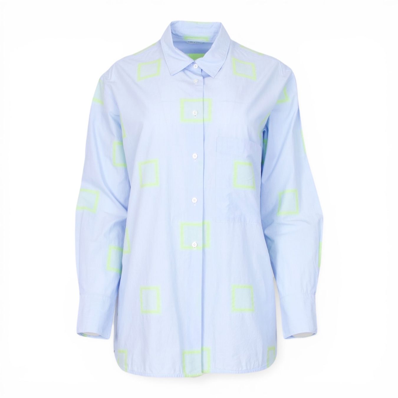 Lis Lareida Blusen: Lis Lareida Bluse blau/grün Gr. 36 – Gebraucht aus Binningen von Designerlabels 1