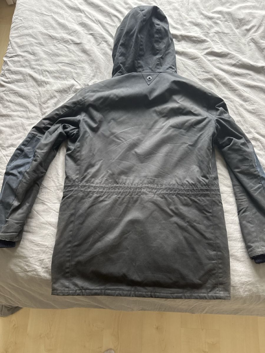Barbour Jacken: Barbour  Wax Coat, Grey-Blue, Size M – Gebraucht aus Bottmingen von schockokuchen 1