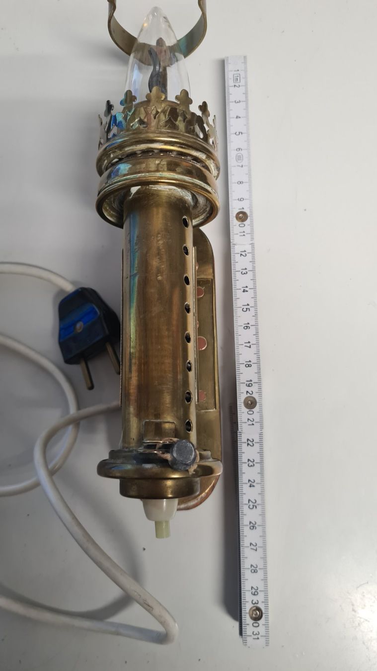 Lampen: Wagonlampe FO – Gebraucht aus Andermatt von Bozel 3