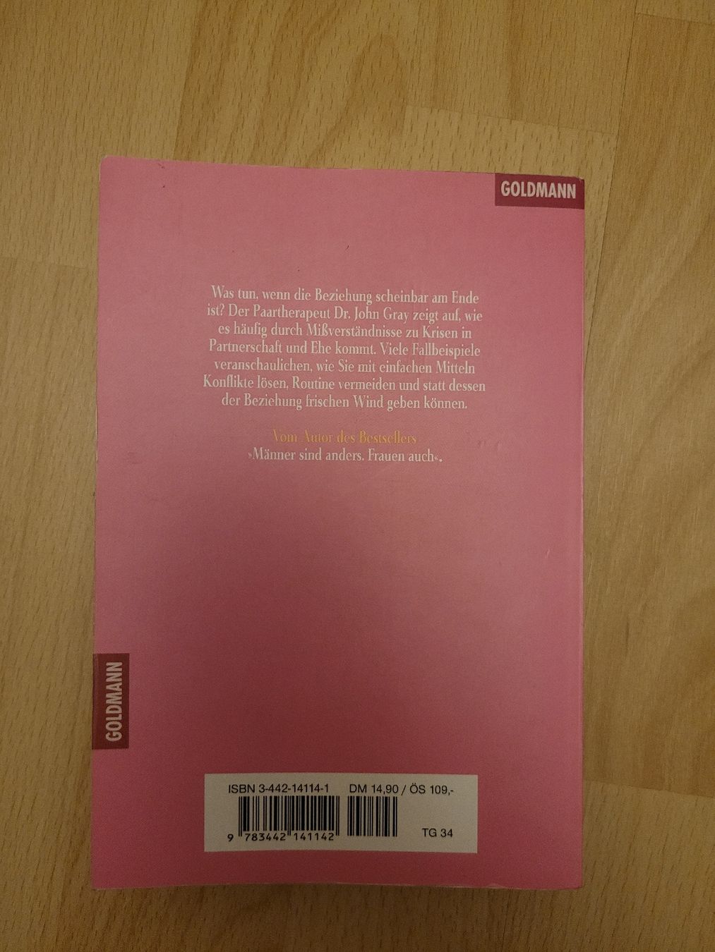 Libri: John Gray: Männer sind vom Mars... – Usato da Perlen venduto da Safari_23 1