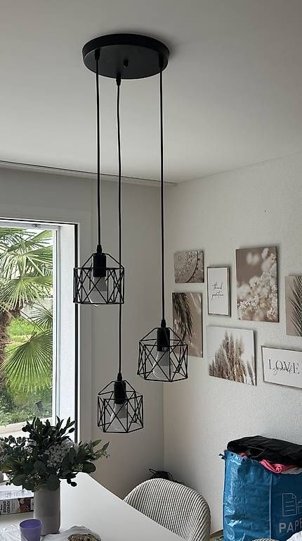 Lampadari & plafoniere: Esszimmer 3er Hängelampe – Usato da Fahrwangen venduto da Phips_Lndrtz