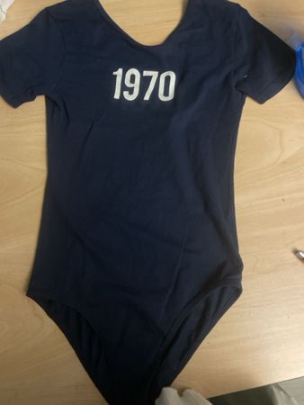 Damen ZARA Body dunkelblau Gr. S
