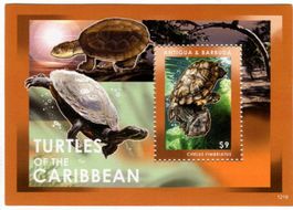 Block "Schildkröten". Antigua und Barbuda.