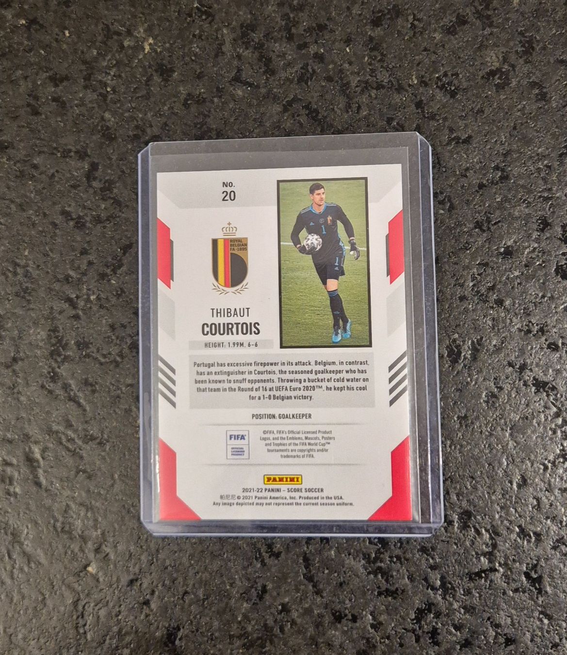 Topps Carte collezionabili: Thibaut Courtois /15 - Belgien - Panini – Nuovo (secondo la descrizione) da Burg AG venduto da Danoe 1
