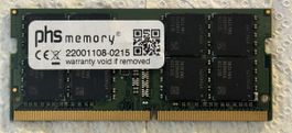 PHS Memory Arbeitsspeicher Modul gebraucht funktionsfähig
