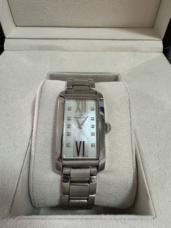 MAURICE LACROIX Damenuhr mit Diamanten (D'occasion) à Zürich pour