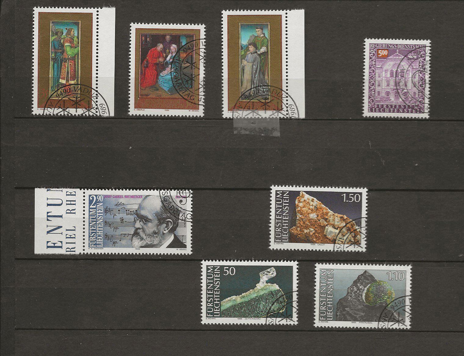 Tutti i francobolli: FL FDC Année 1989 ** – Nuovo (secondo la descrizione) da Sion venduto da PierreP01 1