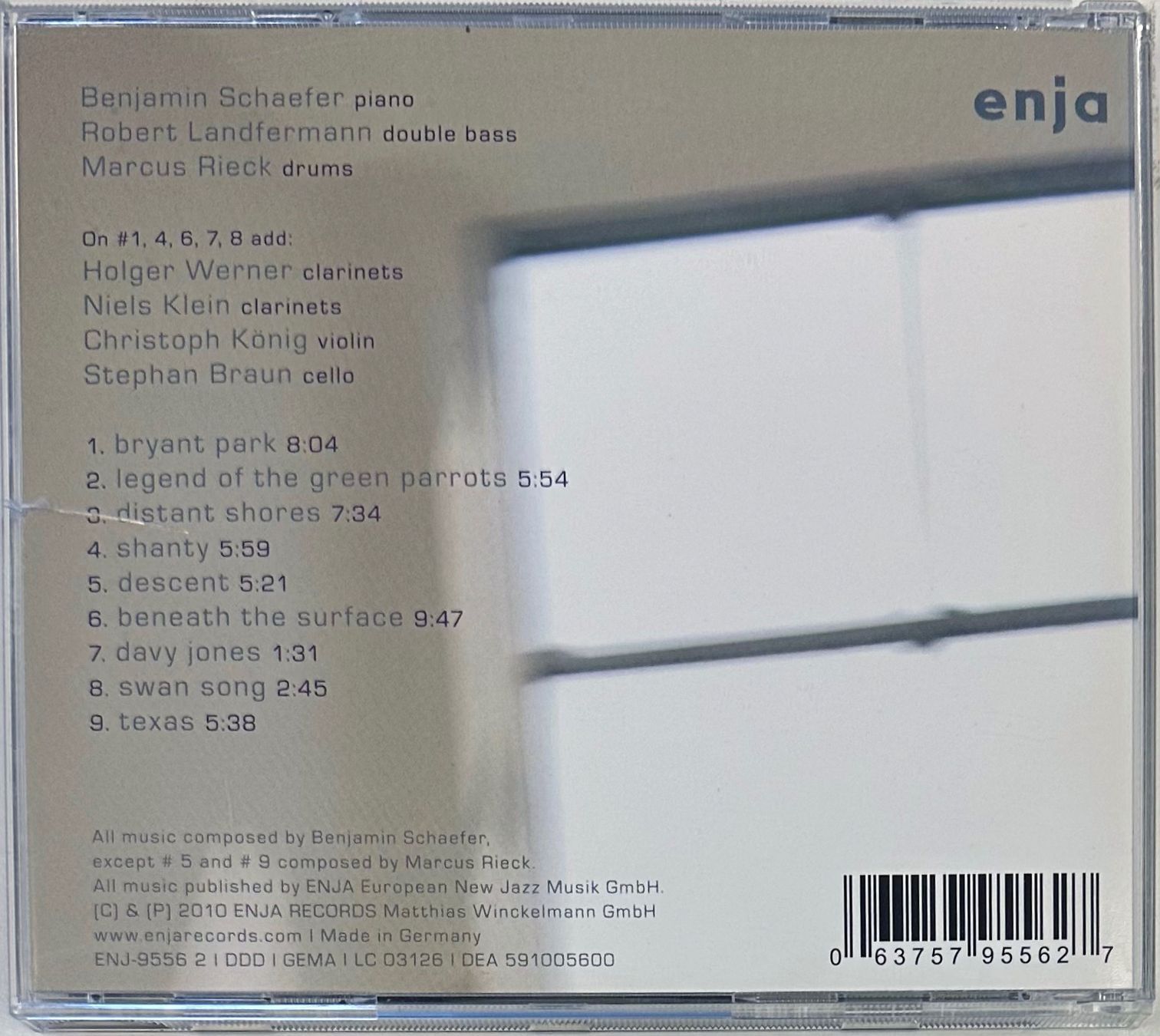 CDs: Benjamin Schaefer – Beneath The Surface – D'occasion à Martigny par jereq 1