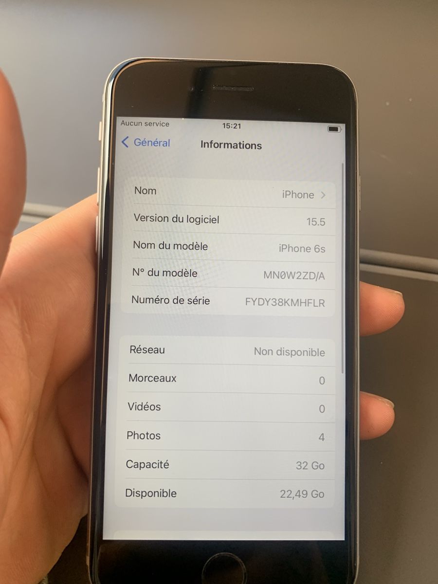 Apple Portables: iPhone 6s wie neu – Neuf (Voir description) à Zürich par bah_l7fx 2