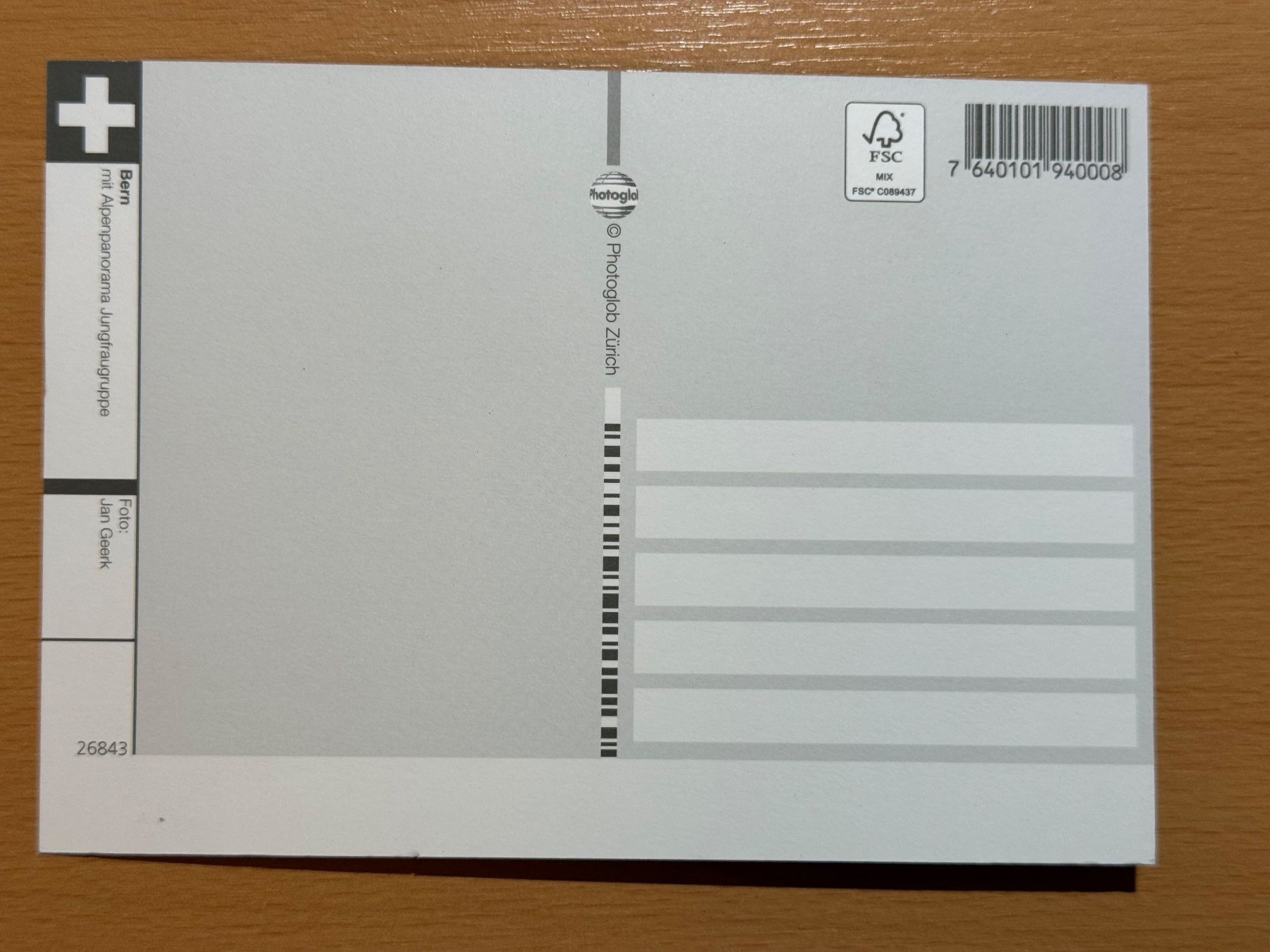 Cartoline postali: Neue Ansichtskarte Bern - Nydeggkirche & Alpenpanorama – Nuovo (secondo la descrizione) da Dietikon venduto da fairway 1
