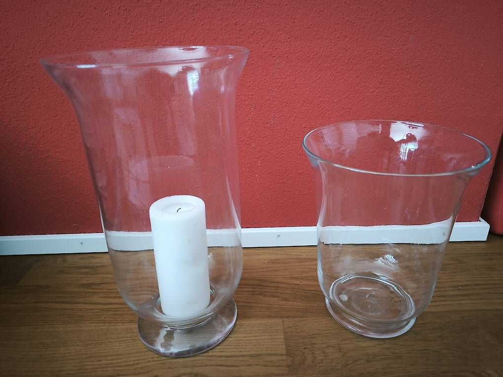 Vasi & Recipienti: Dekorative Glasgefässe / Glasvasen  2 Stück – Usato da Regensdorf venduto da runkelfunkel