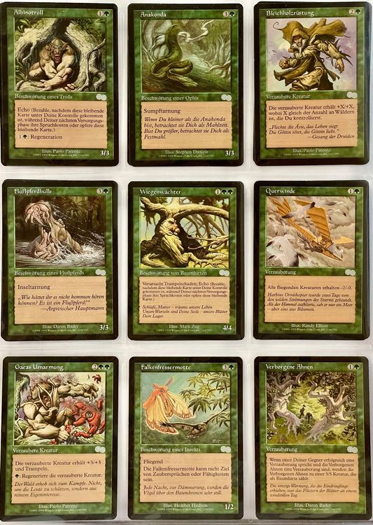 Magic The Gathering - Urza’s Saga Uncommons grün (15 Stk.) (Gebraucht ...