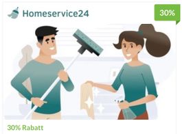 Homeservice24 30% Rabatt Gutschein
