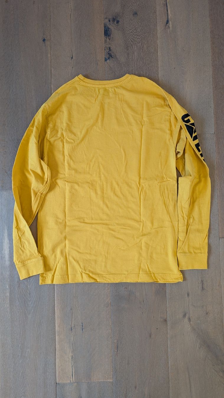 Caterpillar Maglioni & Felpe: CAT Langarmshirt Gr. M Gelb – Usato da Schmerikon venduto da speedi18 1