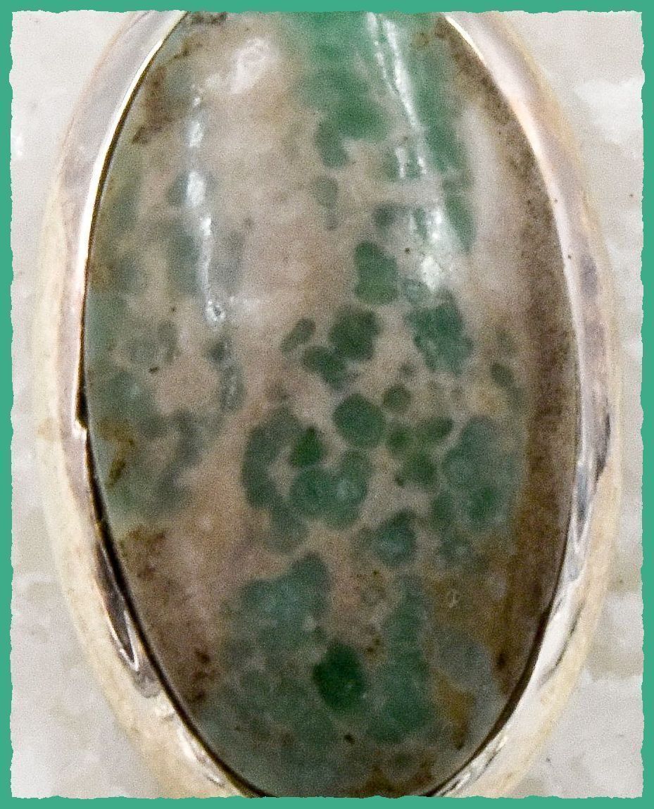 Anhänger: ♛ Variscite 925 Silber Anhänger – Neu und originalverpackt aus Oberglatt ZH von Hot-Spot 1