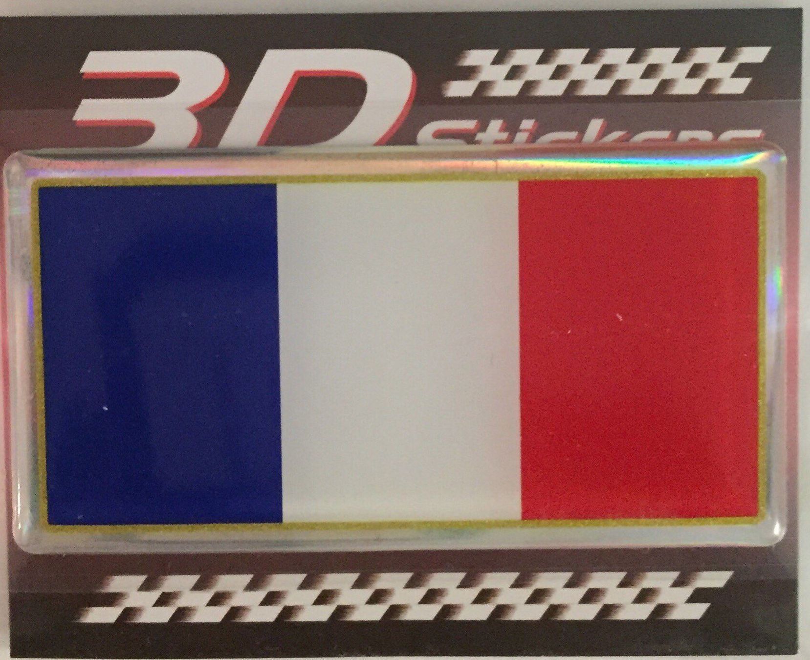 Sticker: Frankreich 3D Aufkleber ca. 40x78mm – Nuovo e nell'imballaggio originale da Goldach venduto da SSRConzept