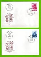 1961 FDC Evangelisten 4 FDC U1 blanco SBK 180.--