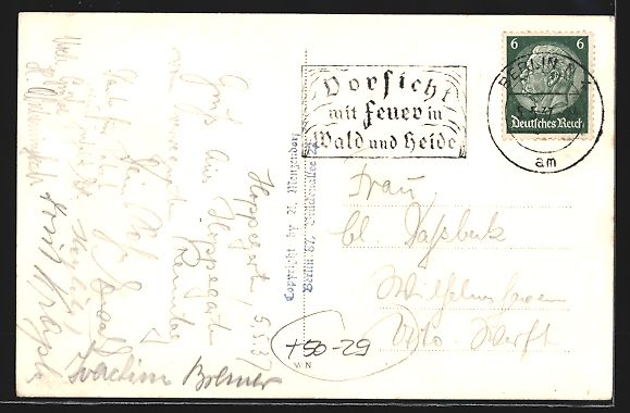 Cartoline postali: Hoppegarten, Rennbahn, Publikum, Gebäud – Usato da Berlin venduto da bartko-reher 1