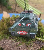 Modellpanzer Sherman US Army US-Flagge guter Zustand