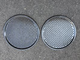 2 Pizza-Lochbleche 40 cm Durchmesser