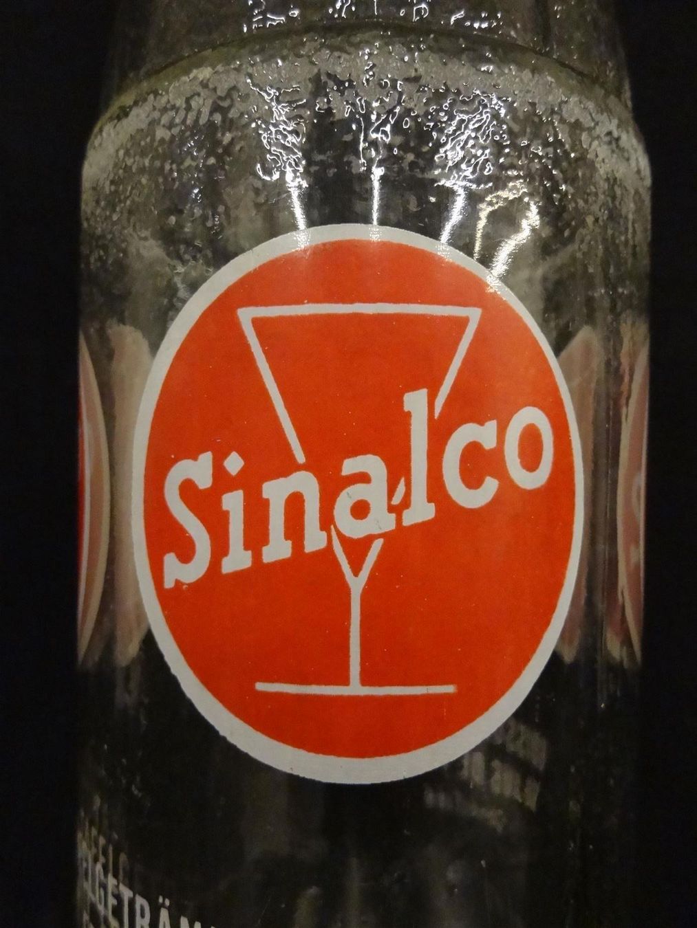Sinalco Bicchieri, Caraffe & Bottiglie: alte Flasche SINALCO 1967 BÜLACH – Usato da Kerzers venduto da Flaschenposten 3