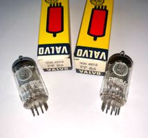 2 Röhren / Radioröhren PF86 (NF-Pentode), NOS, Valvo