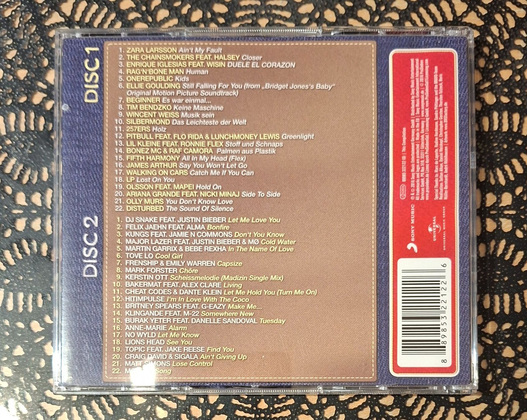 CDs: Bravo Hits 95, Doppel CD, 2016, Hit Compilation, Sampler – Gebraucht aus Amriswil von Celini3 1