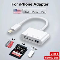 3-in-1 SD-TF-Speicher kartenleser für iPhone otg Adapter