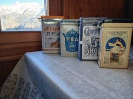 Scatole alimenti vintage
